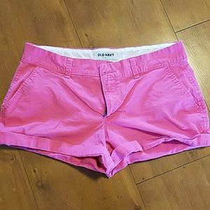 Old navy pink shorts
